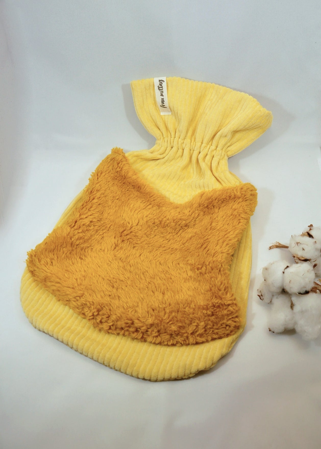 28| Wärmflaschenbezug aus Biobaumwolle