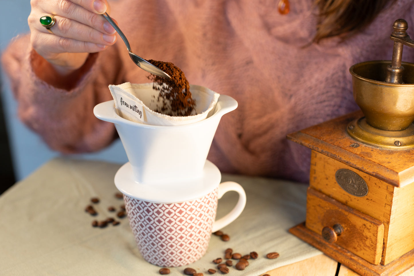 32| Kaffeefilter Bio-Baumwolle