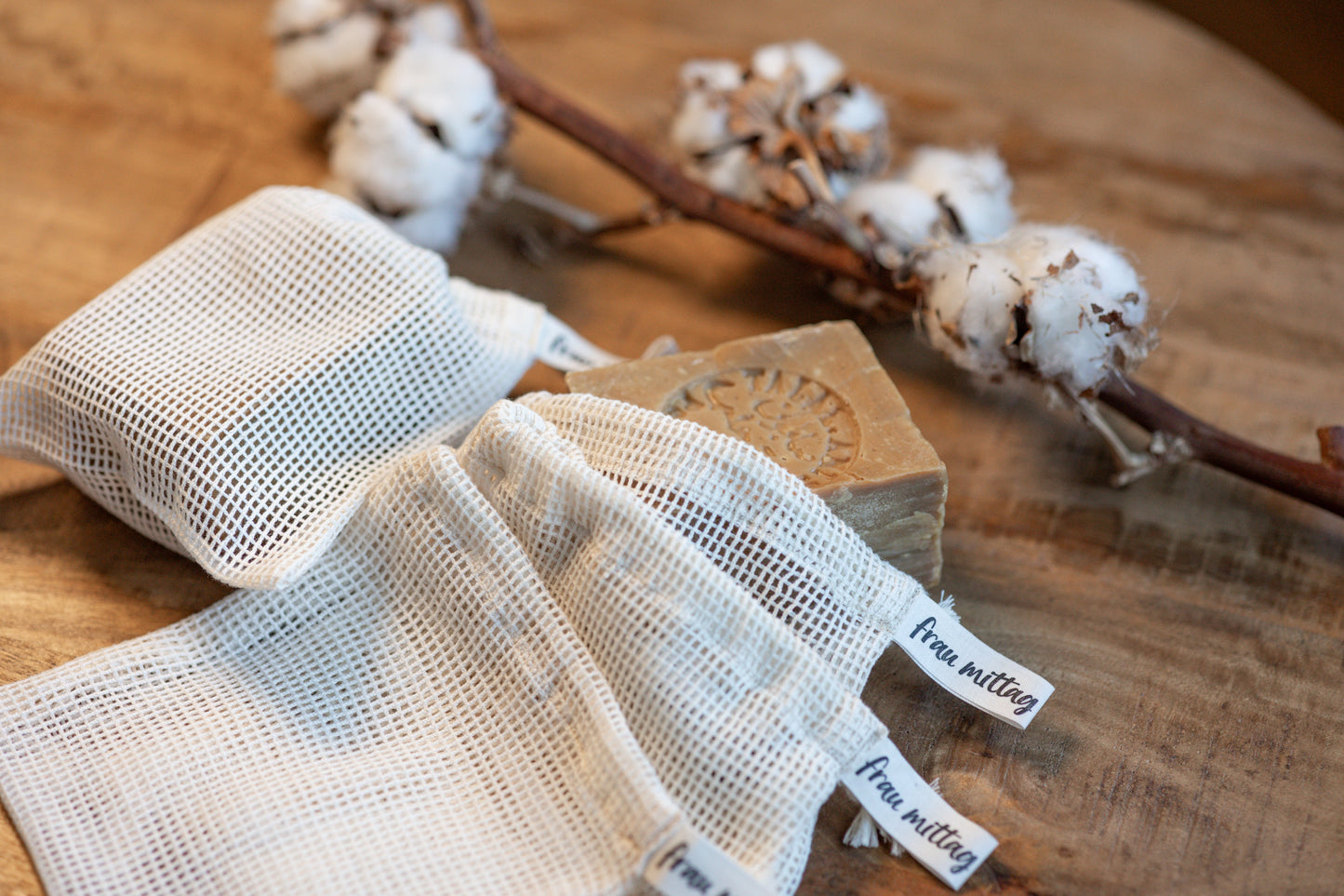 23| Seifensäckchen Bio-Baumwolle